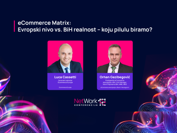 Luca Cassetti donosi evropske eCommerce standarde na NetWork 12: Duel s fokusom na BiH vs. EU