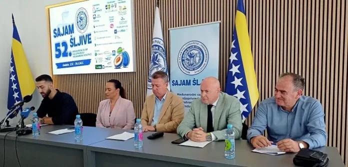 Press konferencija u Gradačcu povodom 52. Sajma šljive 2025. godine