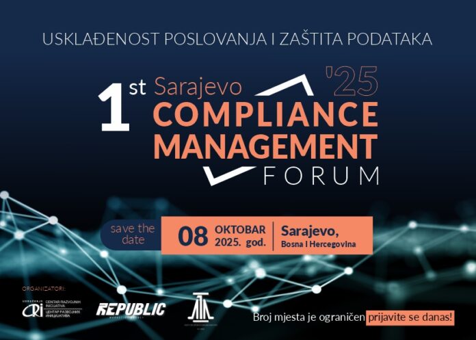 Sarajevo domaćin prvog Compliance Management Foruma