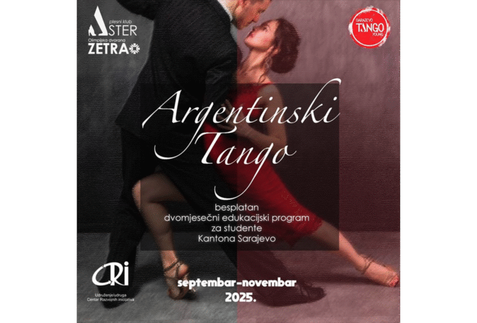 Besplatne radionice Argentinskog Tanga – “Sarajevo Tango Young”