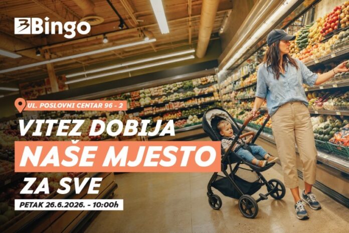 Bingo, Vitez, hipermarket, investicija, nova radna mjesta, trgovina, Srednjobosanski kanton, otvaranje, ekonomija, BiH
